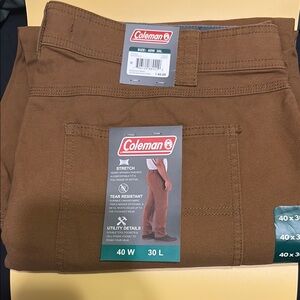 Coleman Brown Pants Size 40X30L